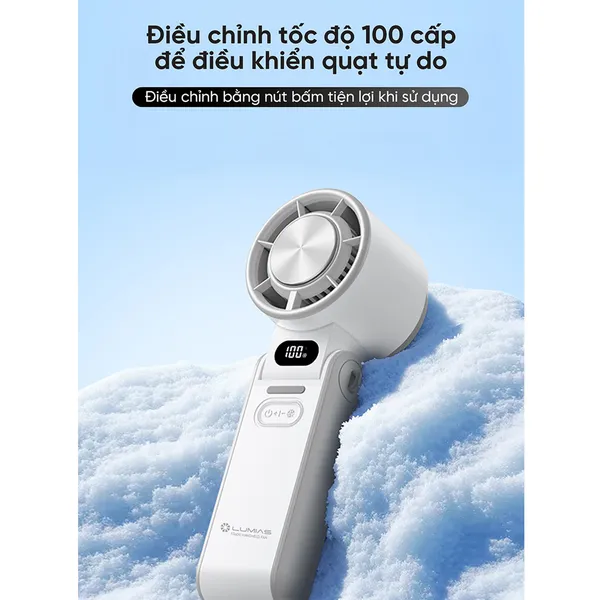 Quạt Cầm Tay Mini Có Sò Lạnh Lumias F3600