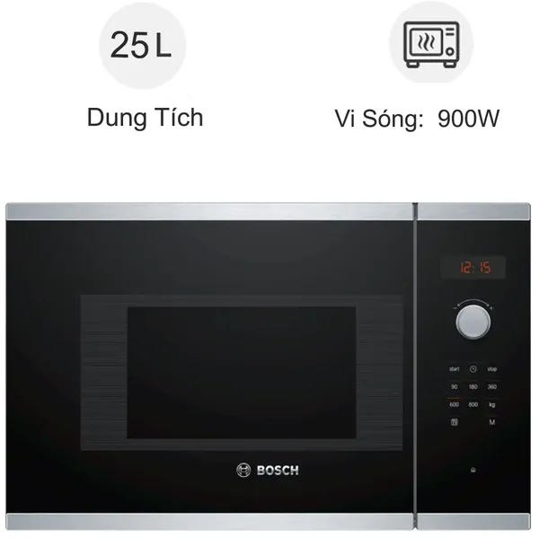 Lò vi sóng Bosch HMH.BEL554MS0B 38CM 25 lít -xoaweb