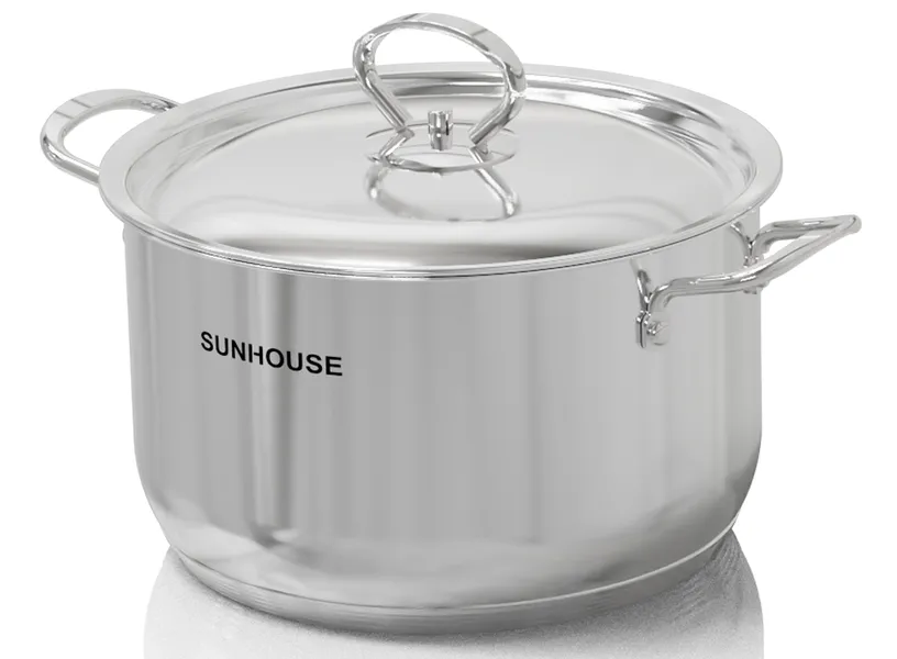 Bộ Nồi Inox 304 5 Đáy Sunhouse SHG503