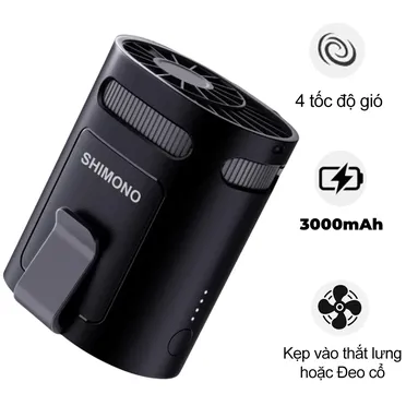 Quạt Đeo Thắt Lưng Shimono SM-WF38