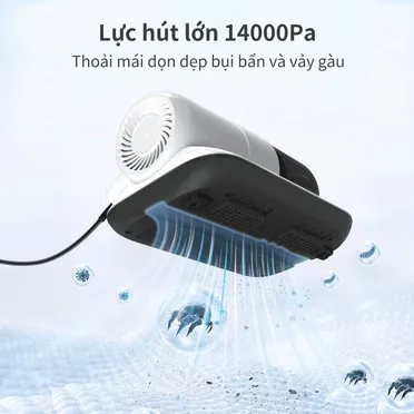 Máy Hút Bụi Diệt Khuẩn Bằng Tia UV Simplus CMYH004WH00-OF 1