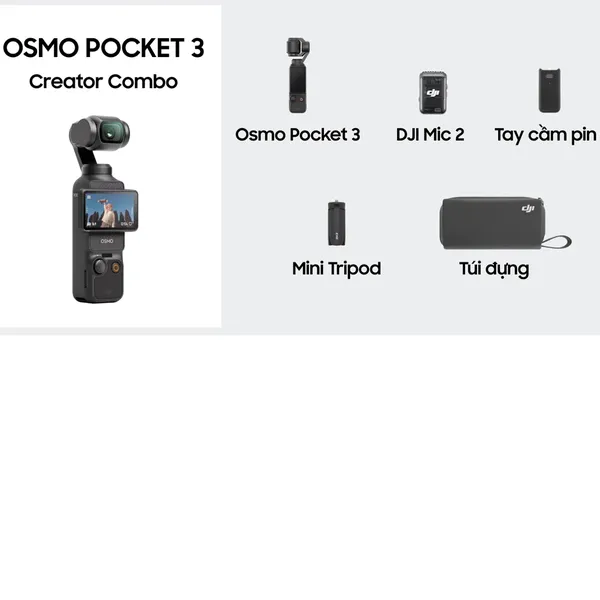 Camera Kỹ Thuật Số DJI Osmo Pocket 3 Creator Combo