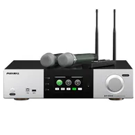 Amply Karaoke Tích Hợp Vang Số Và Micro Không Dây Paramax AX-1000 (Silver)
