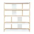 Kệ Đa Năng BOOK NS5798 1.8M Trắng