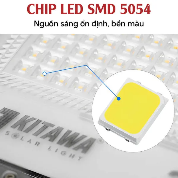Đèn Pha Chống Chói Năng Lượng Mặt Trời 400W Kitawa FL1400