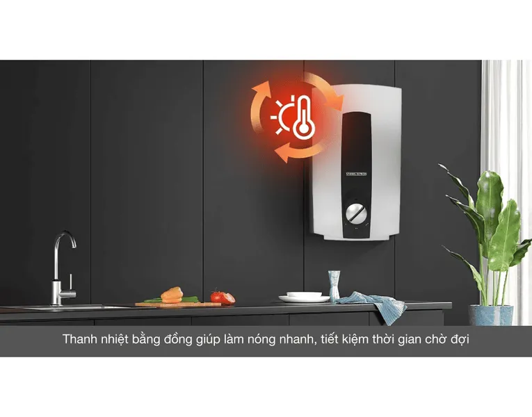 Máy Nước Nóng Trực Tiếp Đa Điểm Stiebel Eltron DHC 8 EC 8000W - Xuất Xứ Thái Lan