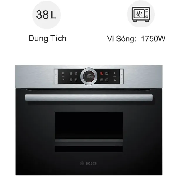 Lò Hấp Âm Tủ Bosch HMH.CDG634AS0 Series 8