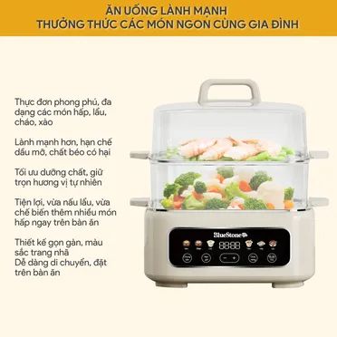 Nồi Hấp Đa Năng BlueStone MPB-7238 17 Lít 3