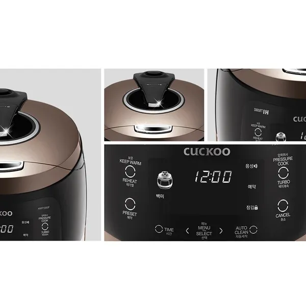 Nồi Cơm Điện Cao Tần Áp Suất Cuckoo CRP-HWF1000F 1.8 Lít - Hàn Quốc