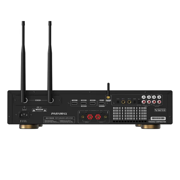Amply Karaoke Tích Hợp Vang Số Và Micro Không Dây Paramax AX-1000 (Silver)