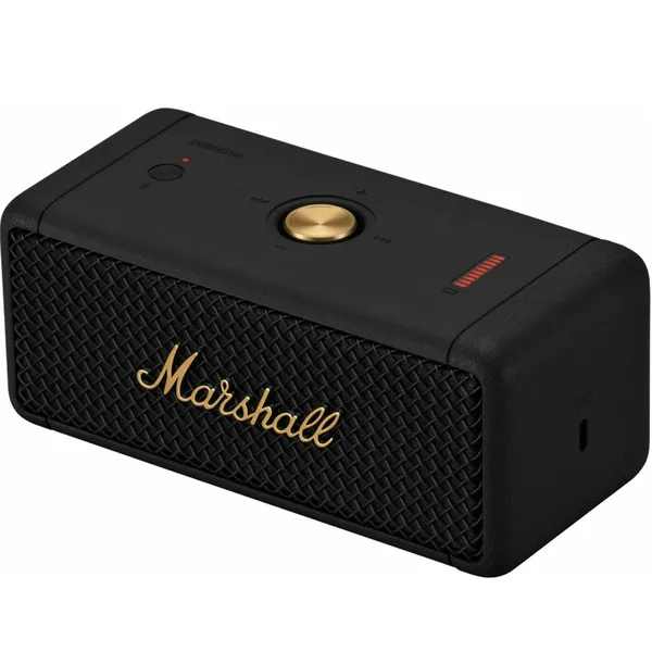 Loa Bluetooth Marshall Emberton Black&Brass