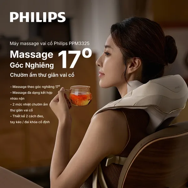 Máy Massage Vai Philips PPM3325