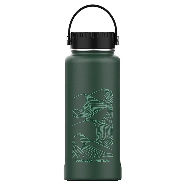 Bình Giữ Nhiệt LocknLock Riga Tumbler Phiên Bản Việt Nam LHC4160DGRN 897ml