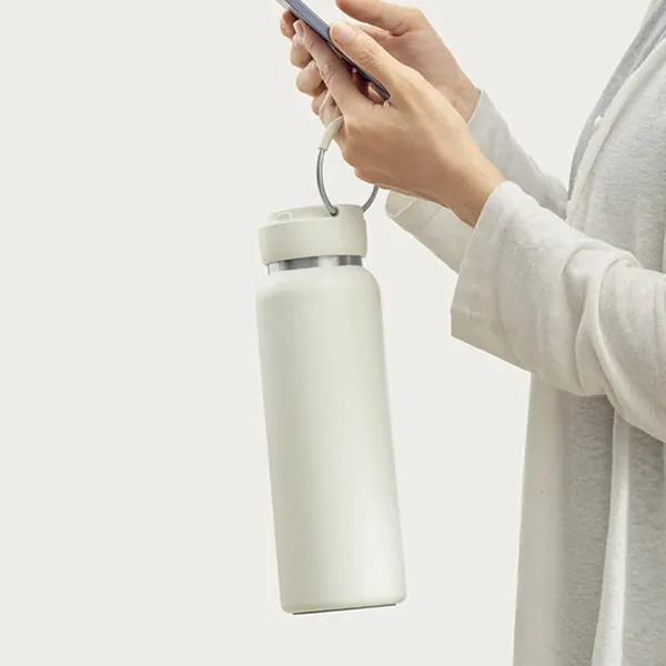 Bình Giữ Nhiệt LocknLock Sling Ring Tumbler 650ml LHC4321IVY