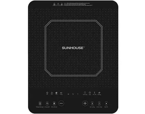 Bếp từ đơn Sunhouse SHD6802 2000W (Tặng Kèm Nồi)