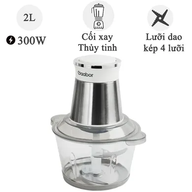 Máy Xay Thịt Gaabor MG20M-WH02A 2.0 Lít