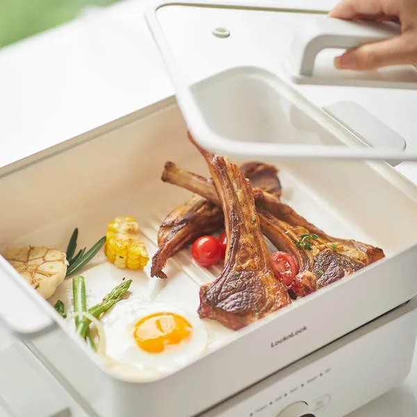 Nồi Lẩu Đa Năng Locknlock Multicooker EJP154IVY 4.5 Lít