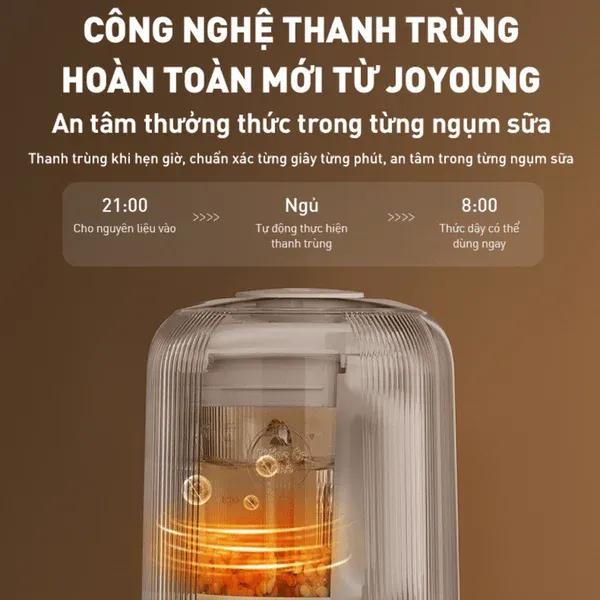 Máy Làm Sữa Hạt Đa Năng Joyoung JHSB-602 Pro