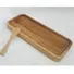 Khay CN Cạnh Thẳng Gỗ Xà Cừ Thanh Tú 18 x 36Cm