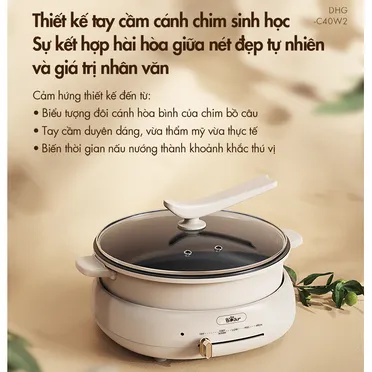 Nồi Lẩu Nướng Đa Năng Bear DHG-C40W2 22