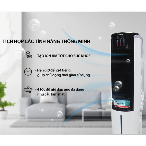 Máy Làm Mát Không Khí Sunhouse SHD7737 220W