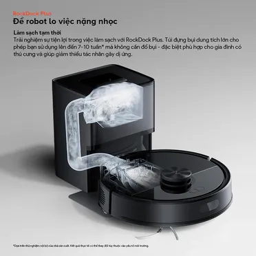 Robot Hút Bụi Roborock Q7 Pro Max Plus Màu Đen 4