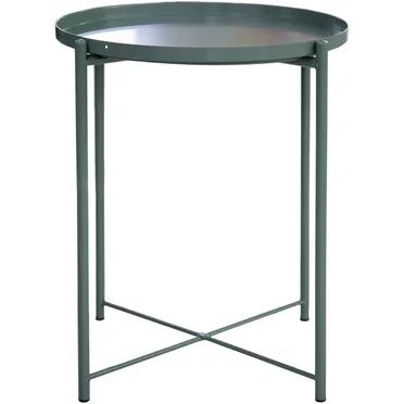 Bàn Tray Kim Loại ECOMT10 Xanh