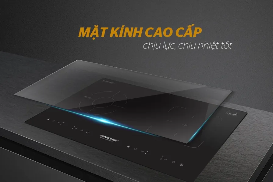 Bếp từ - hồng ngoại đôi Sunhouse SHB9104MT 4000W