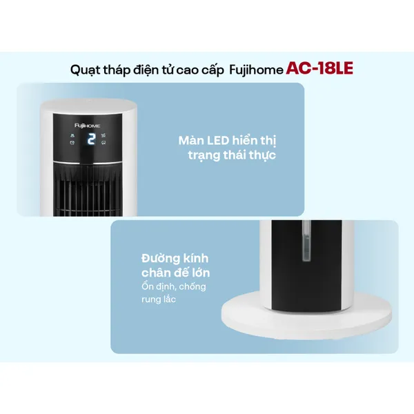 Quạt Tháp Hơi Nước Fujihome AC-18LE