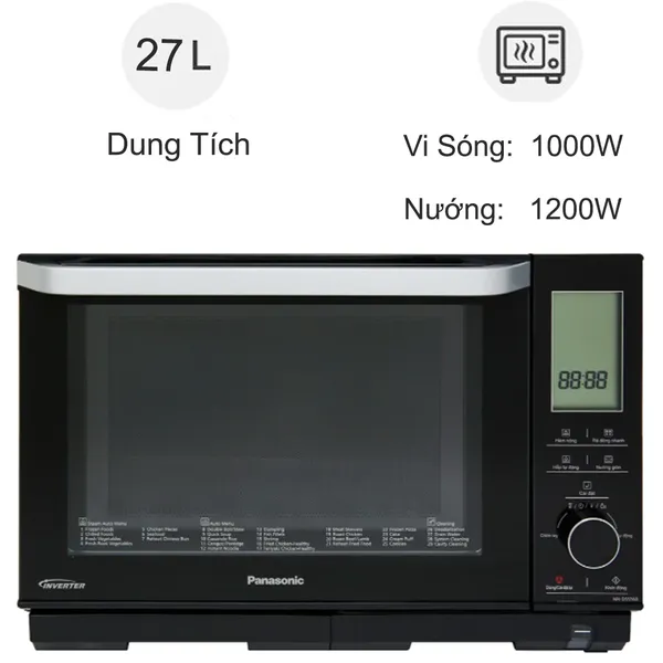 Lò vi sóng Panasonic NN-DS596BYUE