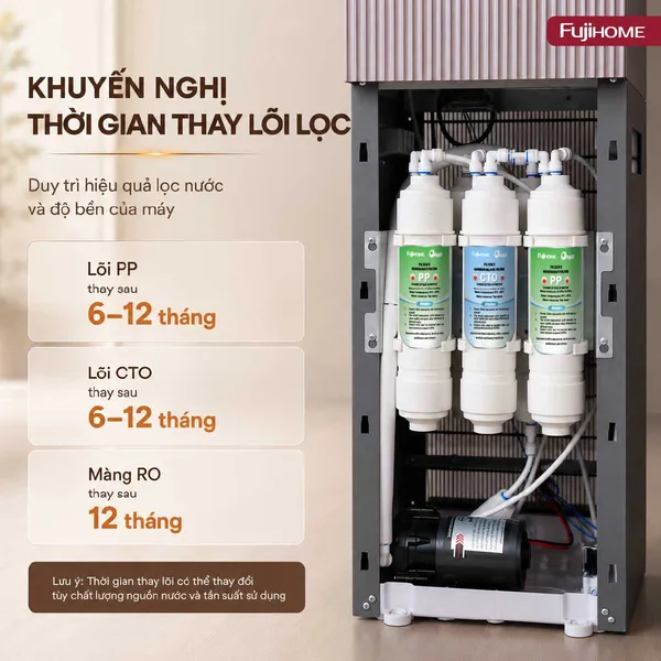 Máy Lọc Nước Có Chức Năng Làm Nóng Lạnh Fujihome WP2109C