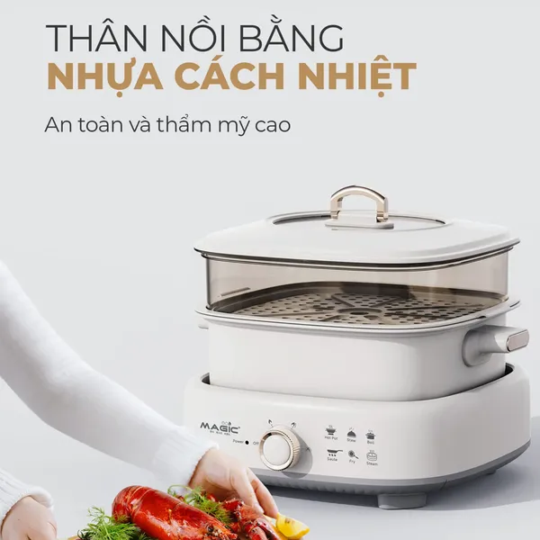 Nồi Hấp Lẩu Magic Eco AC-281
