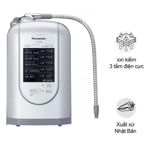 Máy lọc nước điện giải ion kiềm Panasonic TK-AS45 - Nhật Bản