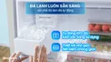 Tủ Lạnh Samsung Bespoke Inverter 406 Lít RT42CB6784C3SV