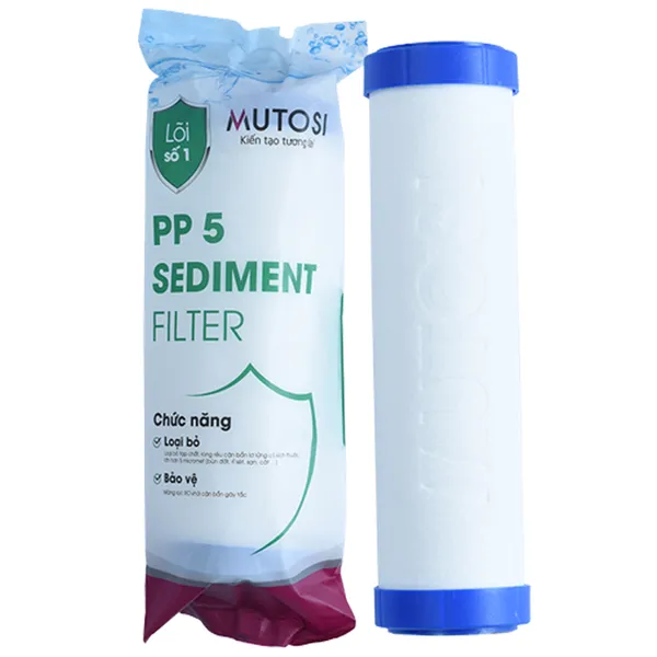Lõi Lọc Mutosi Số 1 PP5 Micron 10''