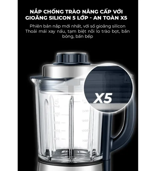 Máy Làm Sữa Hạt Unie V9S Pro 1.75 Lít