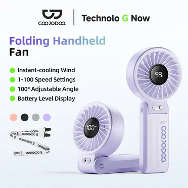 Quạt Cầm Tay GOOJODOQ GFS003 4.5W (PURPLE) 0