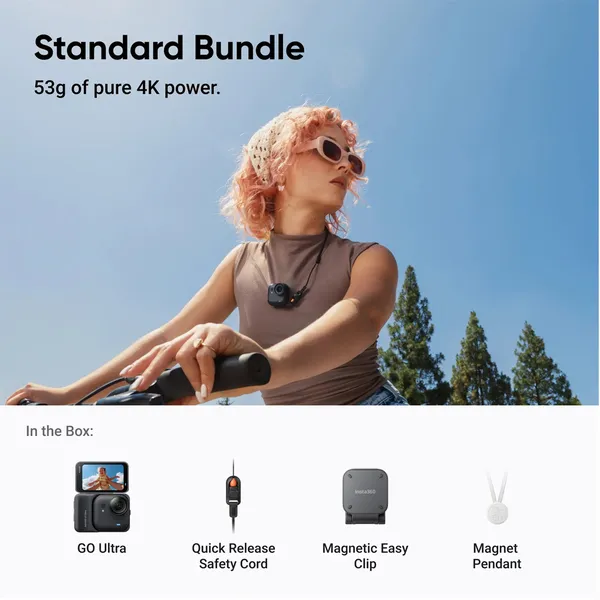 Camera Hành Động Insta360 GO Ultra Standard Bundle