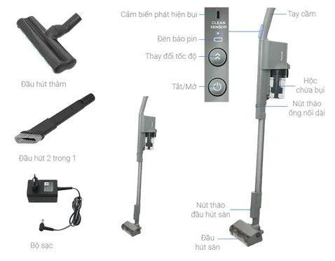 Máy Hút Bụi Không Dây Panasonic MC-SB53KH046 20