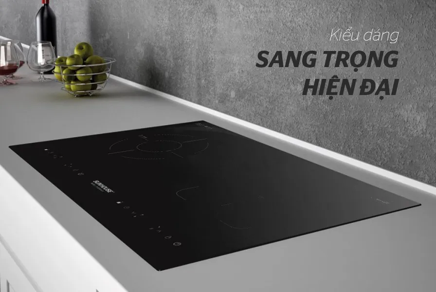 Bếp từ - hồng ngoại đôi Sunhouse SHB9104MT 4000W