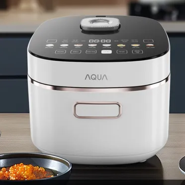 Nồi Cơm Điện Cao Tần Aqua AQS-RIH401R(W)-VN 1.5 Lít 6