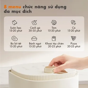 Nồi Chiên Không Dầu Gaabor AF-35M01A 8