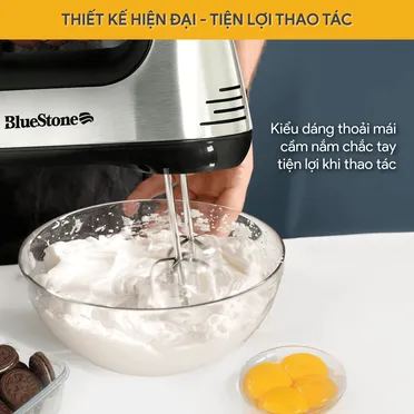 Máy Đánh Trứng Và Nhồi Bột Cầm Tay BlueStone HMB-6336 400W 5