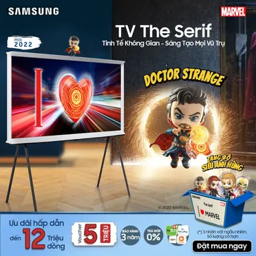 Smart Tivi Samsung 4K The Serif 65 Inch QA65LS01B 18