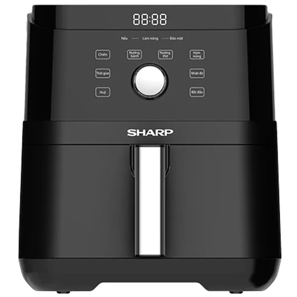 Nồi Chiên Không Dầu Sharp KF-AF60EV-BK 6 Lít