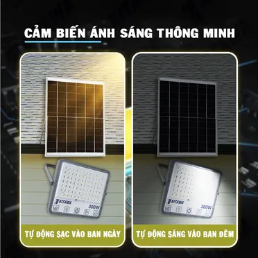 Đèn Năng Lượng Mặt Trời 300W Kitawa DPN.02.300 3