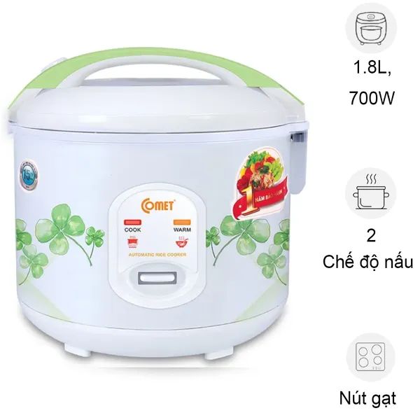 Nồi Cơm Điện Comet CM8016 1.8 lít
