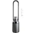 Quạt Không Cánh Phun Sương Paveden PBF-1155AG