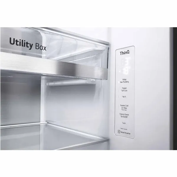 Tủ Lạnh LG Inverter 635 Lít GR-X257BL