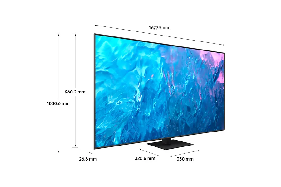 Smart Tivi Samsung QLED 4K 75 inch QA75Q70C